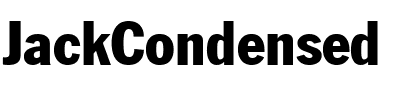 JackCondensed.ttf字體轉換器圖片
