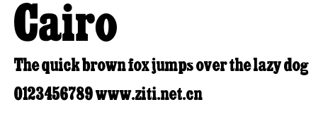 Cairo.ttf字體轉換器圖片