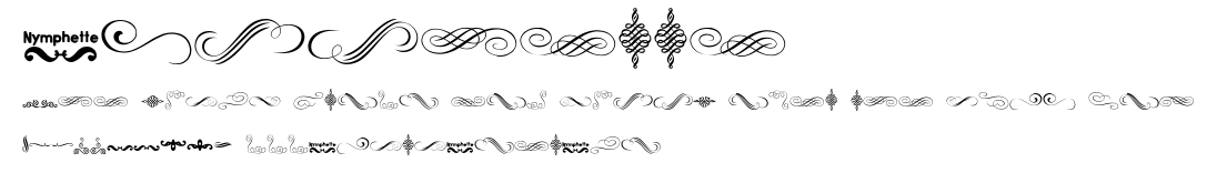 Nymphette.ttf字體轉換器圖片