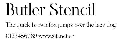 Butler Stencil.otf