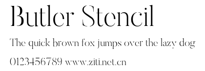 Butler Stencil.otf