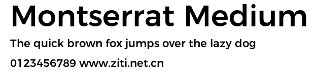 Montserrat Medium.otf字體轉換器圖片