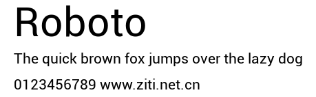 Roboto.ttf字體轉換器圖片