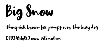 Big Snow.ttf
