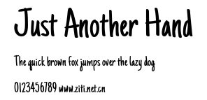 Just Another Hand.ttf