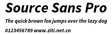 Source Sans Pro.otf字體轉換器圖片