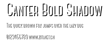 Canter Bold Shadow.ttf