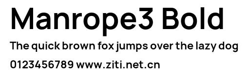 Manrope3 Bold.otf字體轉換器圖片