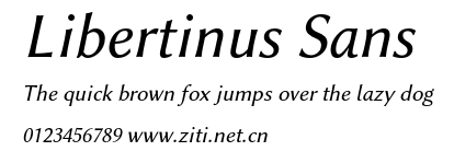 Libertinus Sans.otf字體轉換器圖片