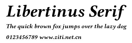 Libertinus Serif.otf字體轉換器圖片