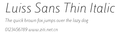 Luiss Sans Thin Italic.otf