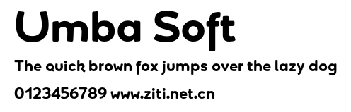 Umba Soft.otf字體轉換器圖片
