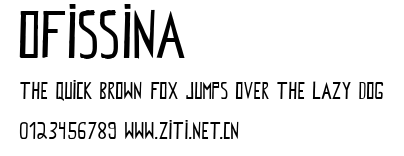 Ofissina.ttf字體轉換器圖片