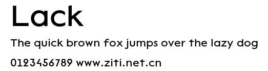 Lack.otf字體轉換器圖片