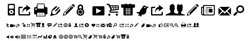 Modern Pictograms.otf