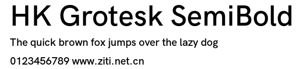 HK Grotesk SemiBold.otf字體轉換器圖片