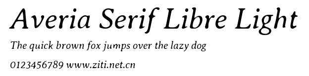 Averia Serif Libre Light.ttf