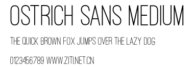 Ostrich Sans Medium.otf字體轉換器圖片