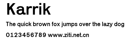 Karrik.ttf字體轉換器圖片