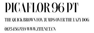 Picaflor 96 pt.otf