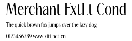 Merchant ExtLt Cond.ttf字體轉換器圖片