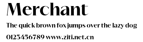 Merchant.ttf字體轉換器圖片