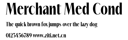 Merchant Med Cond.otf字體轉換器圖片