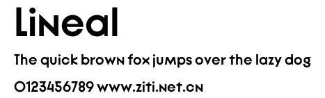 Lineal.otf字體轉換器圖片