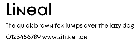 Lineal.otf字體轉換器圖片