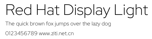 Red Hat Display Light.ttf