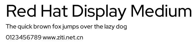 Red Hat Display Medium.ttf字體轉換器圖片