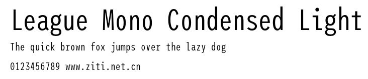 League Mono Condensed Light.otf