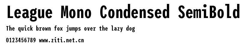 League Mono Condensed SemiBold.otf