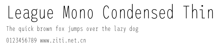 League Mono Condensed Thin.otf