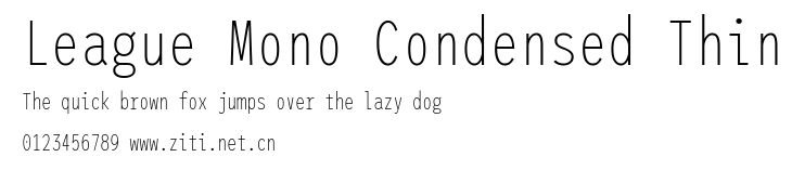 League Mono Condensed Thin.ttf