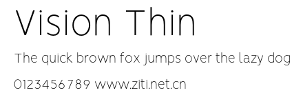 Vision Thin.otf
