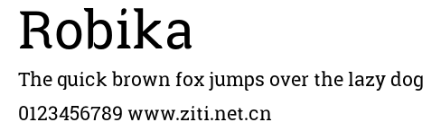 Robika.otf字體轉換器圖片