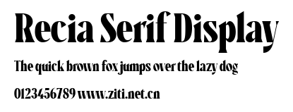 Recia Serif Display.ttf