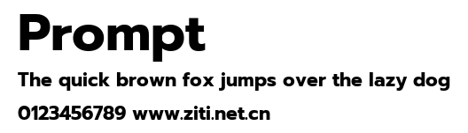 Prompt.ttf字體轉換器圖片