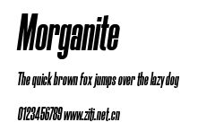Morganite.ttf字體轉換器圖片