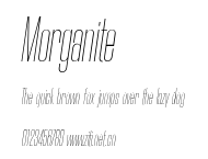 Morganite.ttf字體轉換器圖片