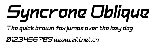 Syncrone Oblique.ttf