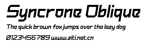 Syncrone Oblique.otf