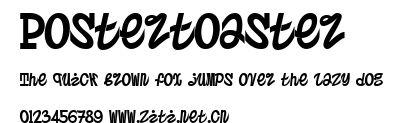 Postertoaster.ttf