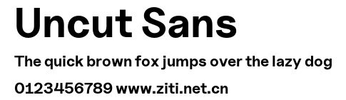 Uncut Sans.otf