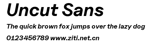 Uncut Sans.otf