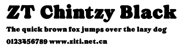 ZT Chintzy Black.otf