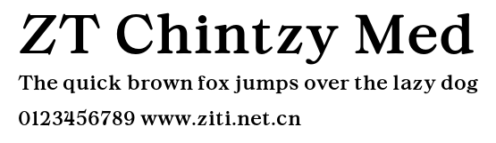 ZT Chintzy Med.otf