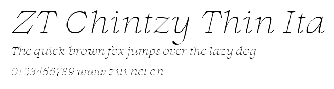 ZT Chintzy Thin Ita.ttf