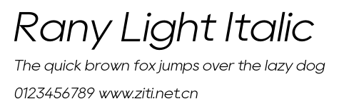 Rany Light Italic.otf
